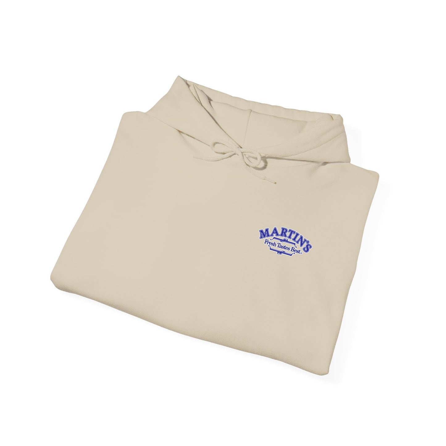 Martin's Blue Logo Unisex Heavy Blend™ Hooded Sweatshirt