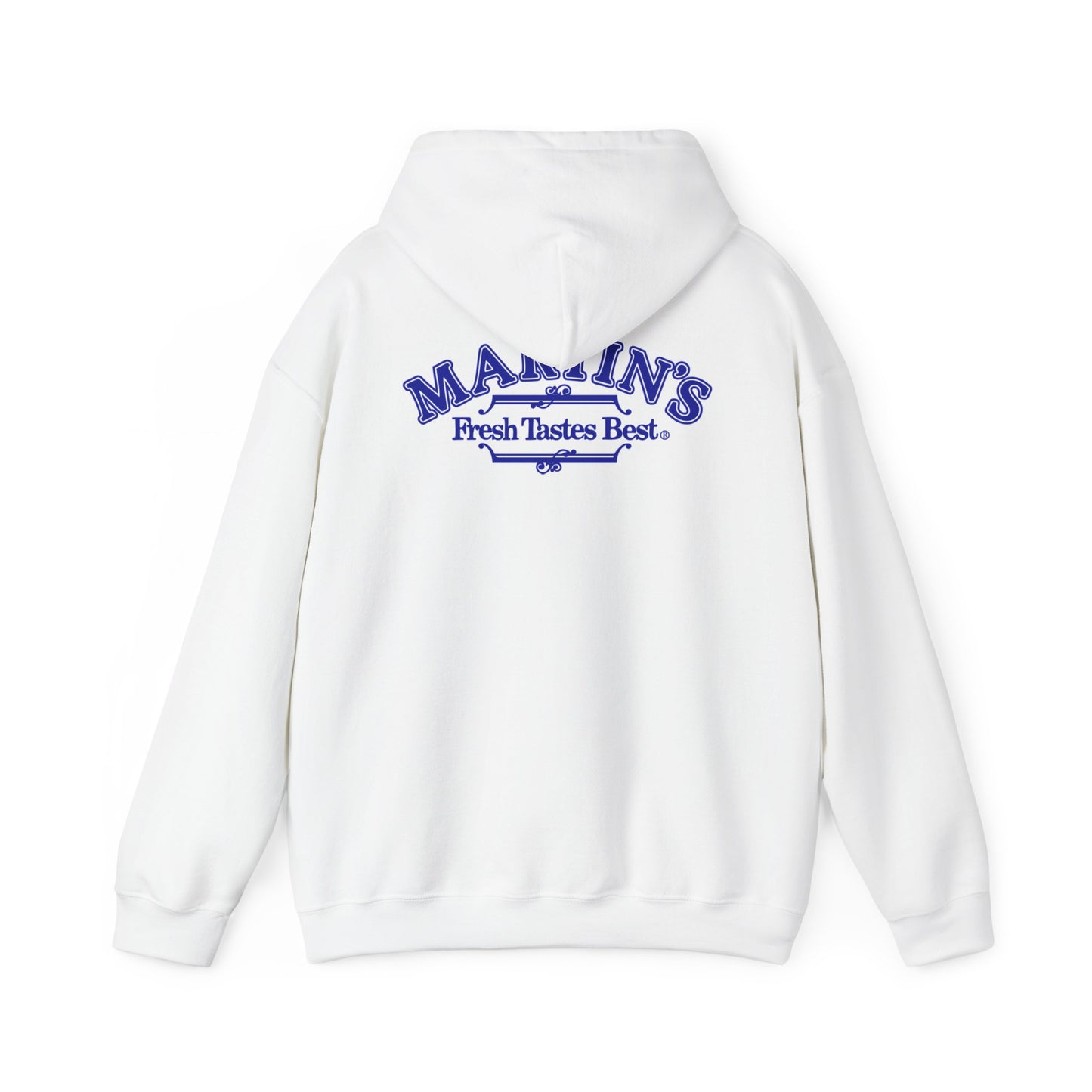 Martin's Blue Logo Unisex Heavy Blend™ Hooded Sweatshirt