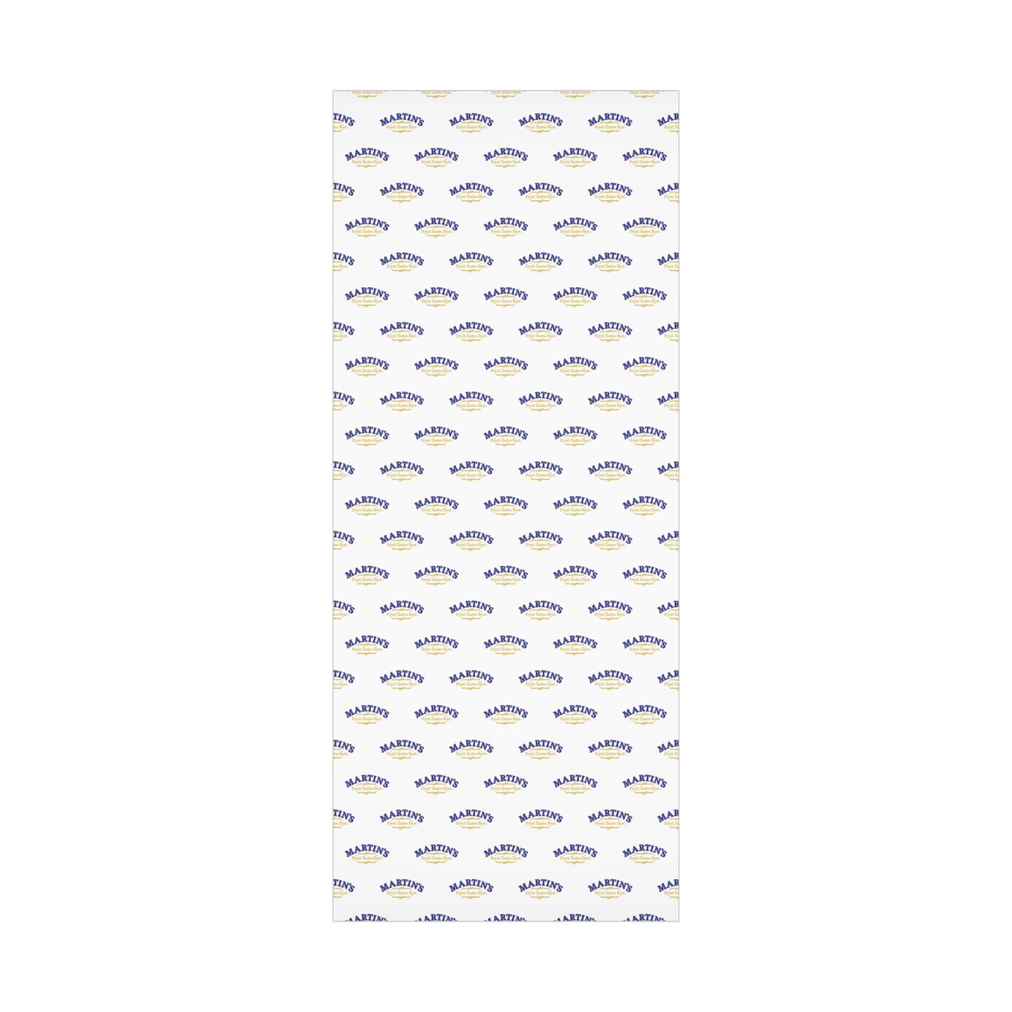 White Martin's Logo Gift Wrapping Paper