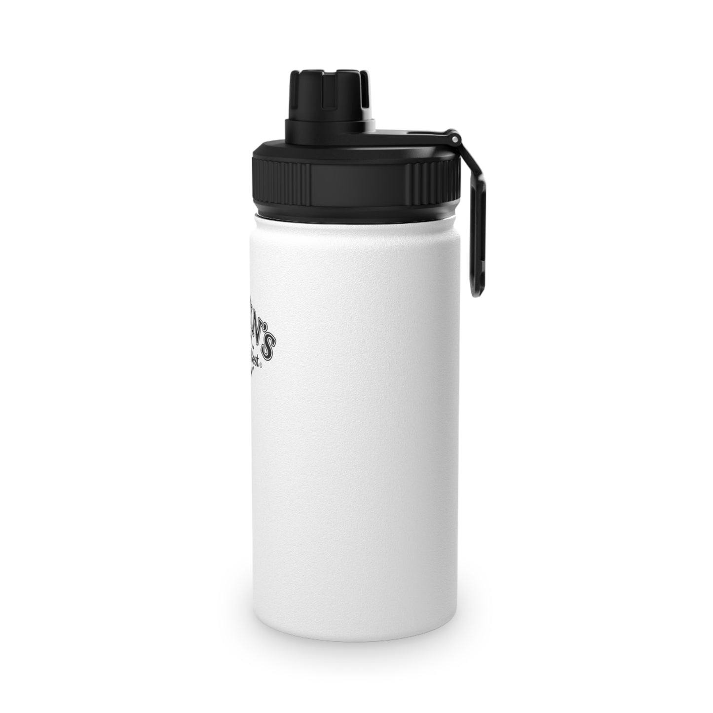 Martin's Stainless Steel Water Bottle W/Sports Lid