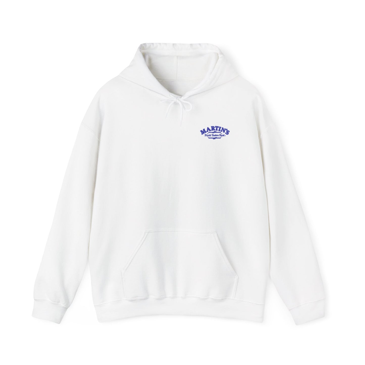 Martin's Blue Logo Unisex Heavy Blend™ Hooded Sweatshirt
