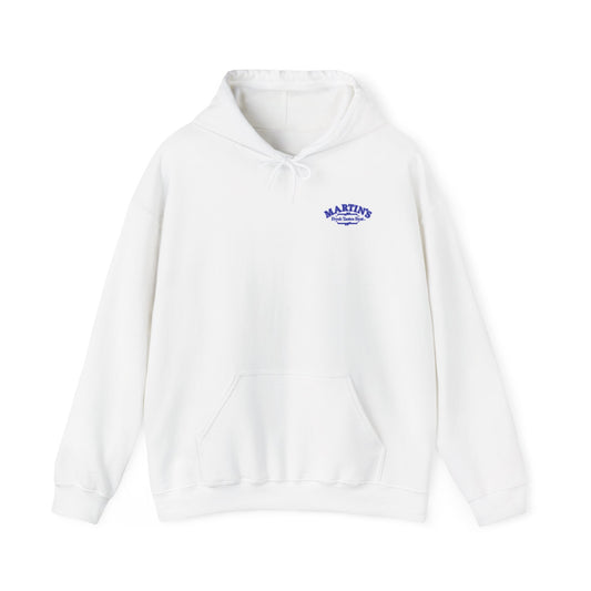 Martin's Blue Logo Unisex Heavy Blend™ Hooded Sweatshirt