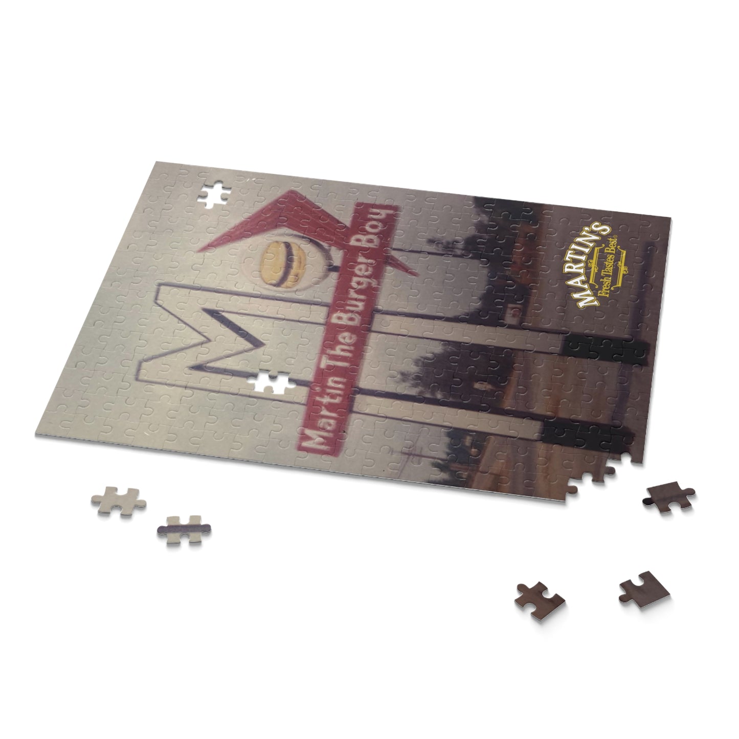 Martin The Burger Boy Puzzle (120, 252, 500-Piece)