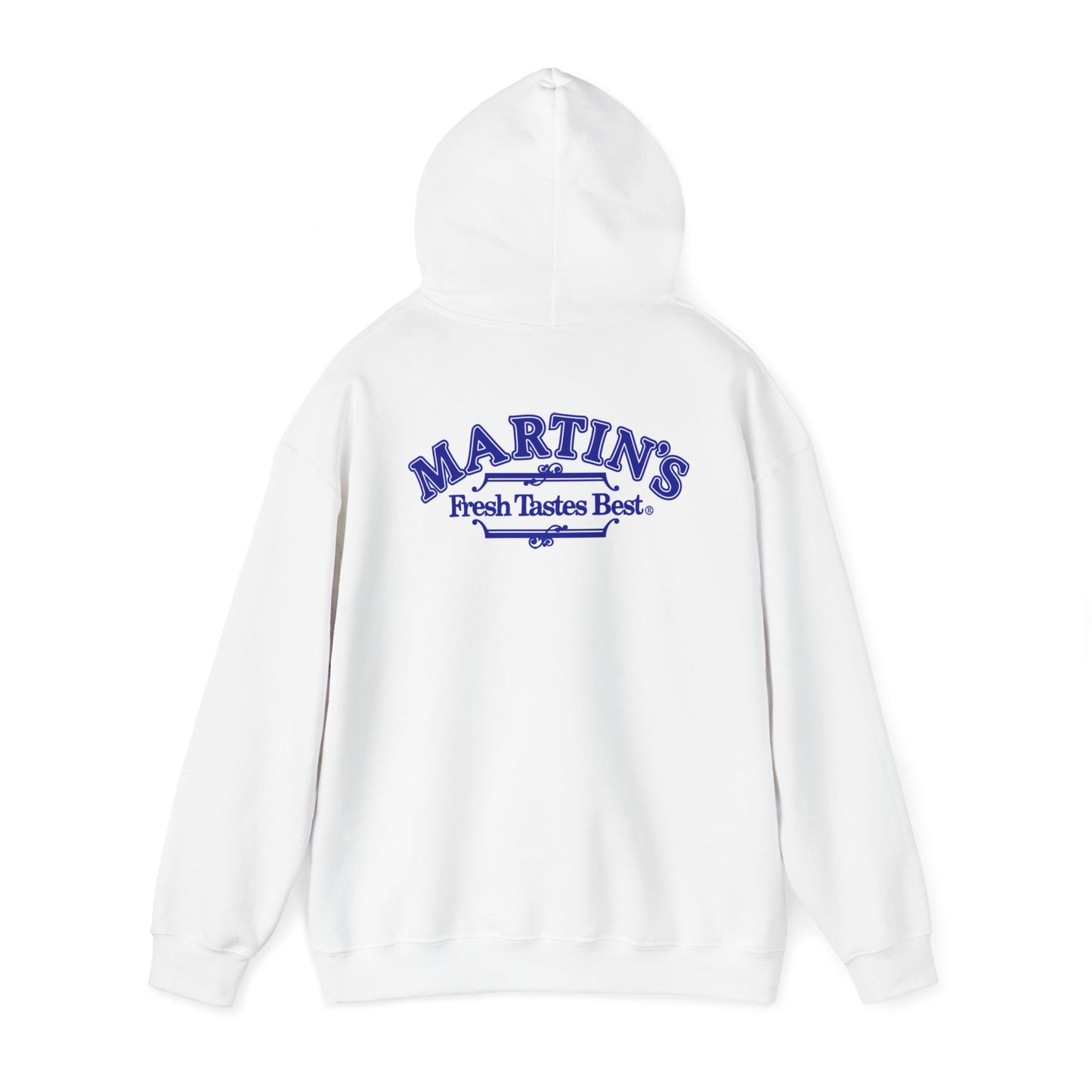 Martin's Blue Logo Unisex Heavy Blend™ Hooded Sweatshirt