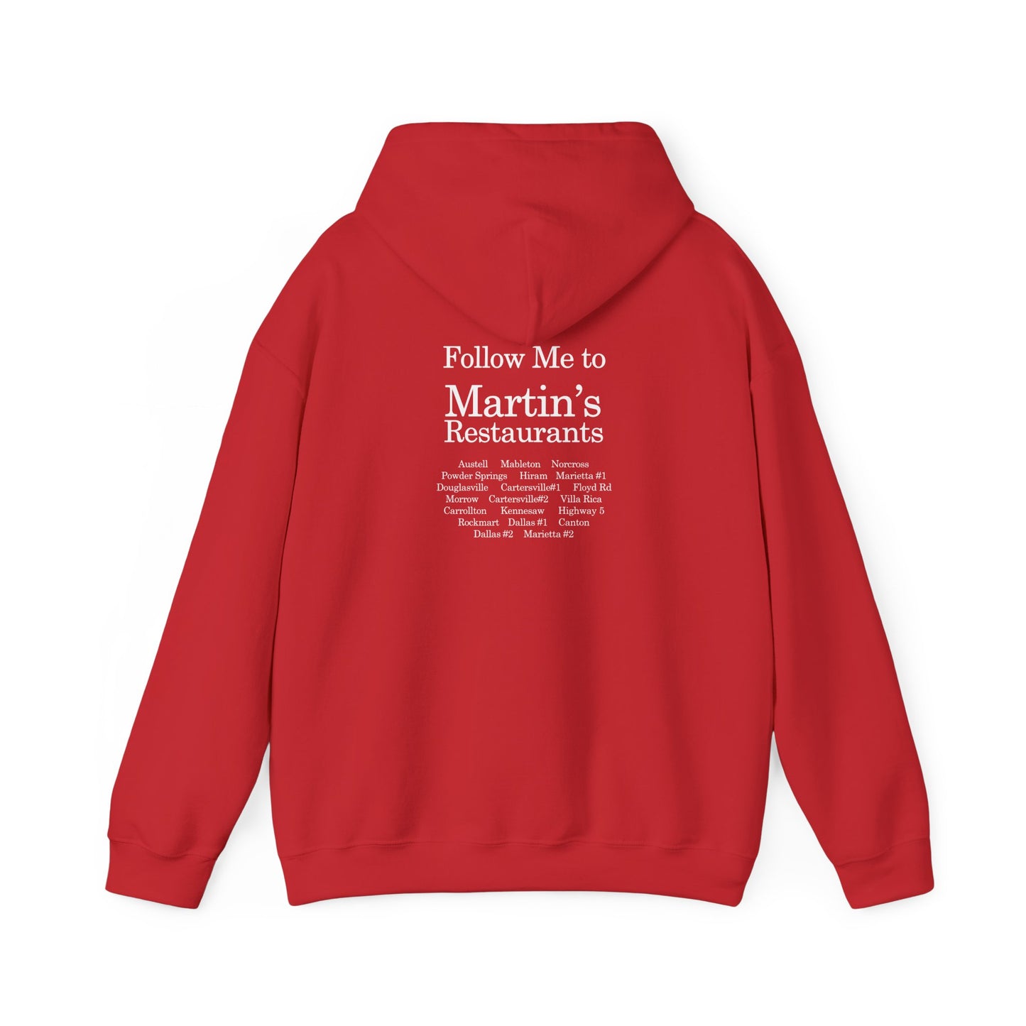 Follow me to Martin's Unisex Heavy Blend™ Hooded Sweatshirt