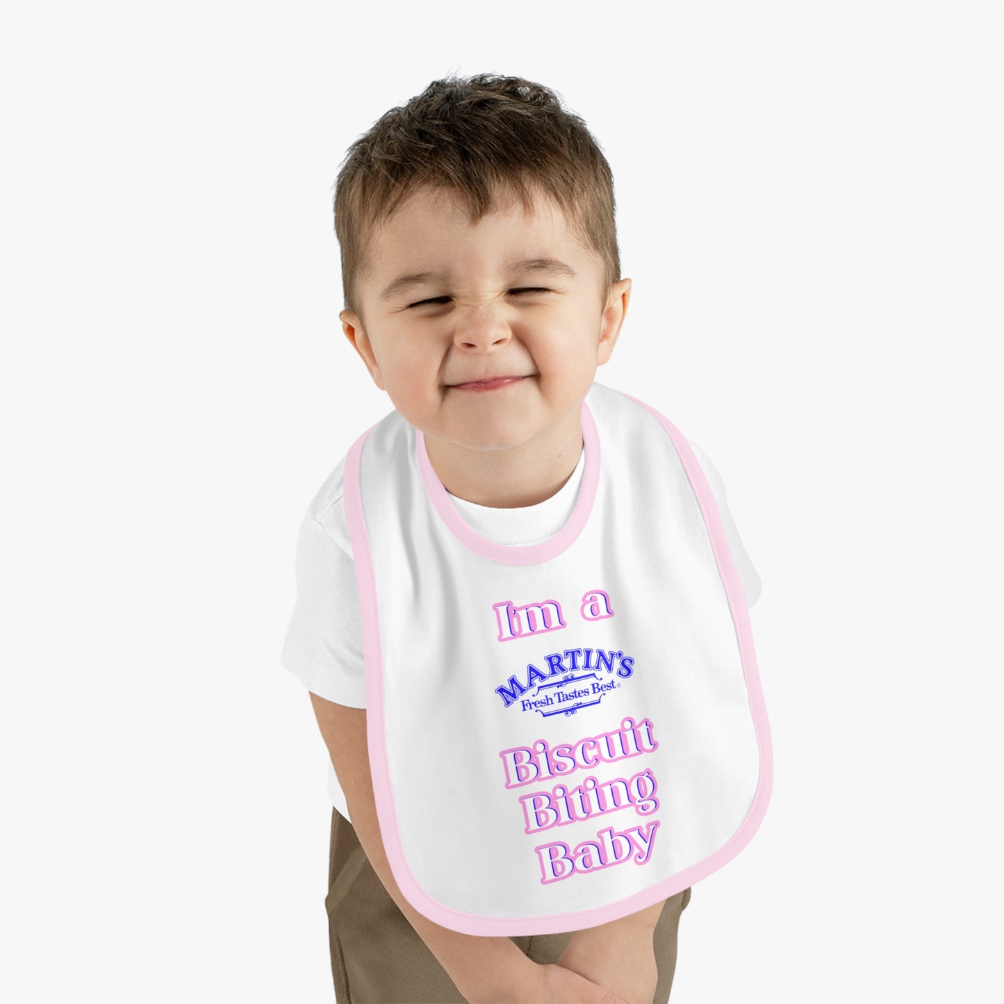Martin's Biscuit Biting Baby Bib