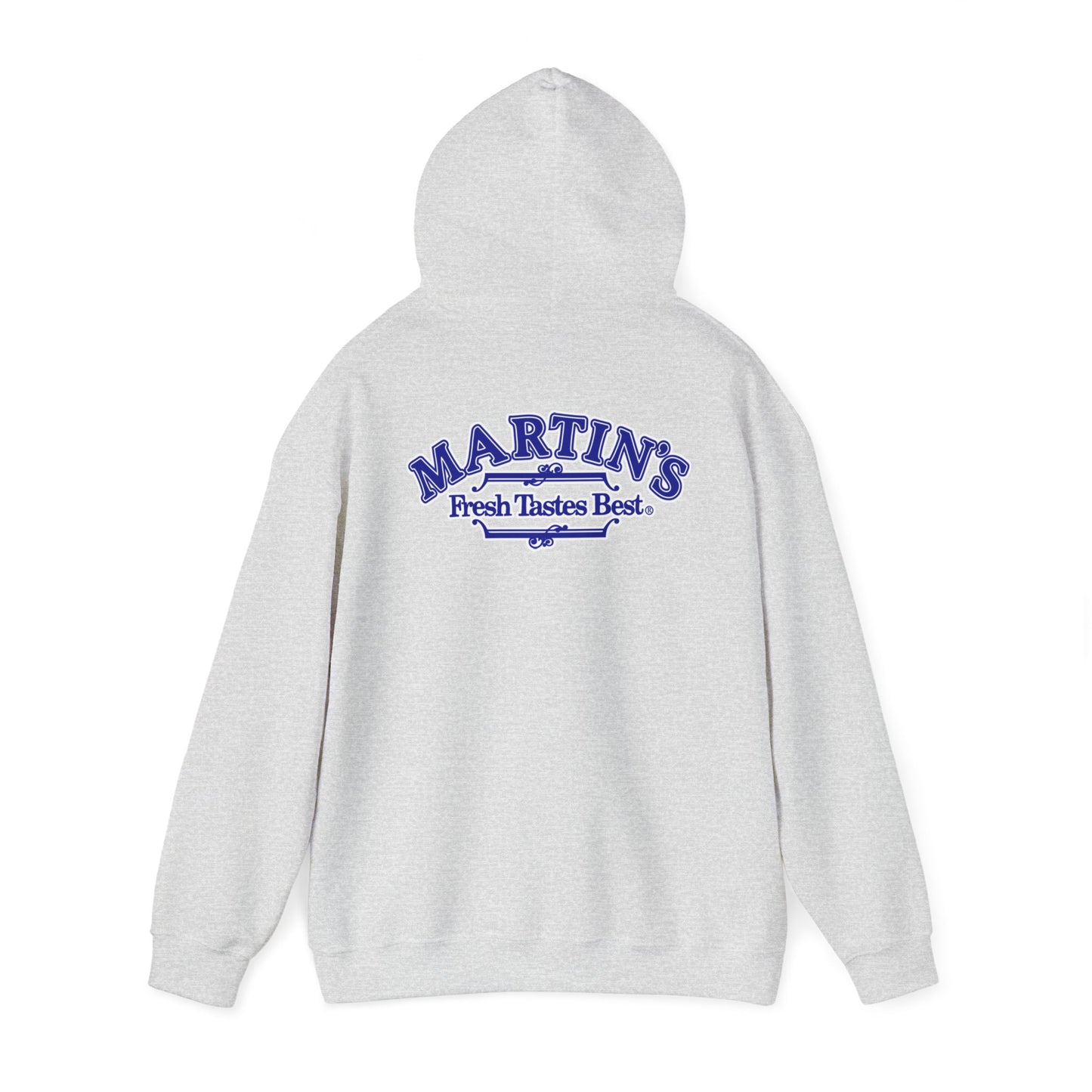 Martin's Blue Logo Unisex Heavy Blend™ Hooded Sweatshirt