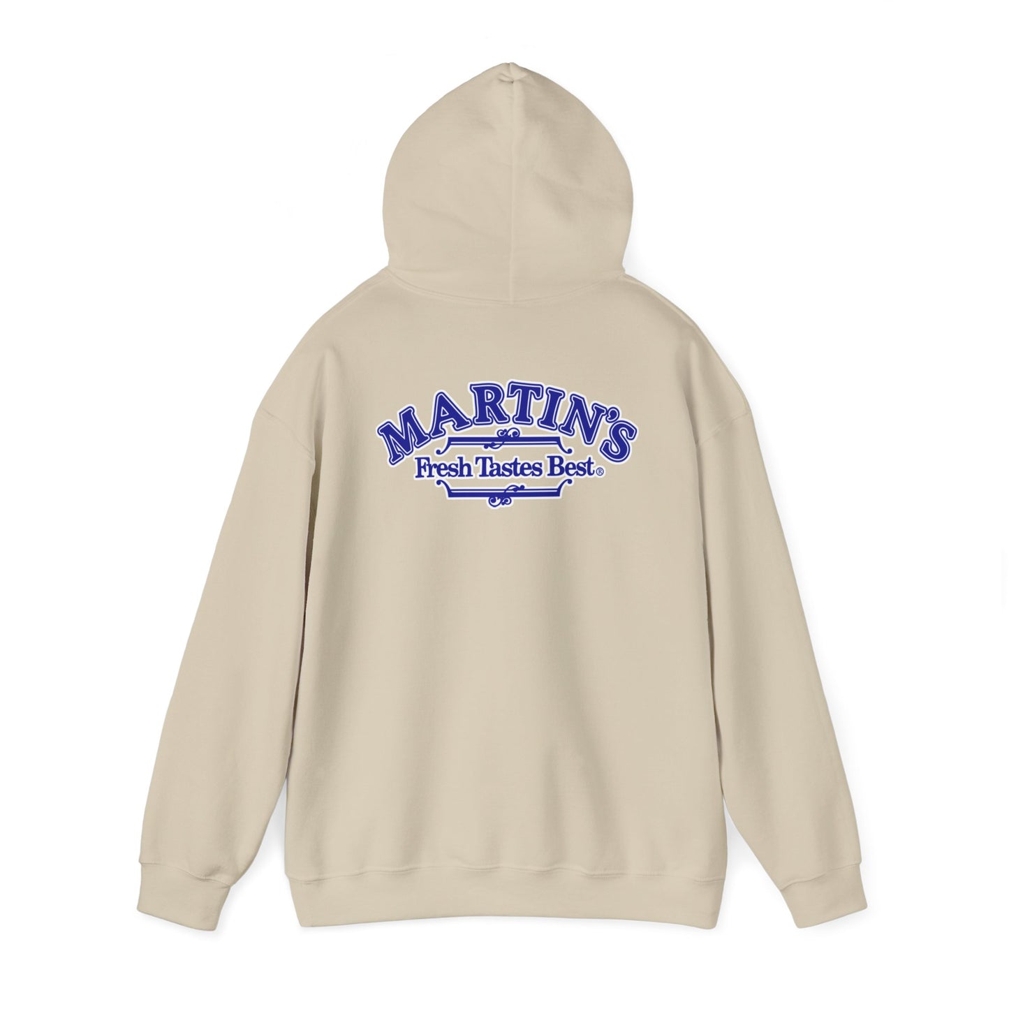 Martin's Blue Logo Unisex Heavy Blend™ Hooded Sweatshirt