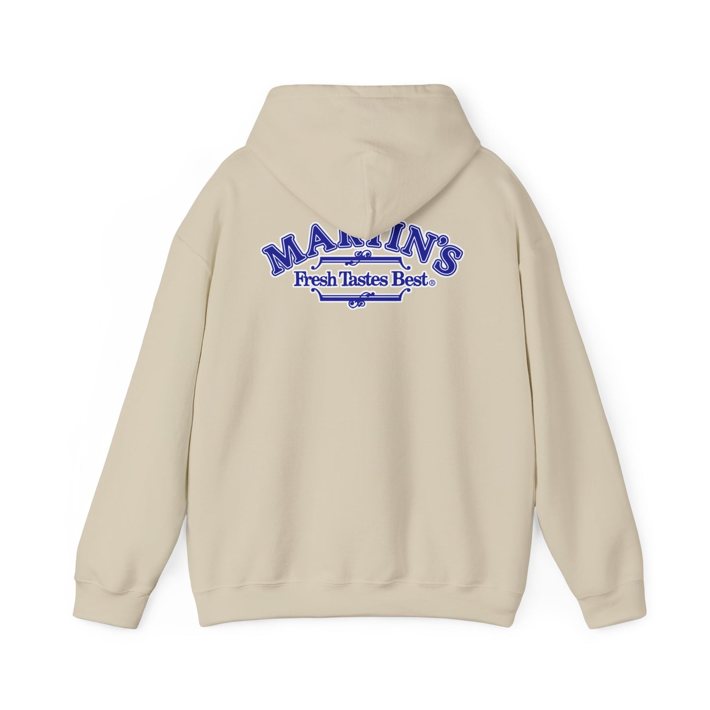 Martin's Blue Logo Unisex Heavy Blend™ Hooded Sweatshirt