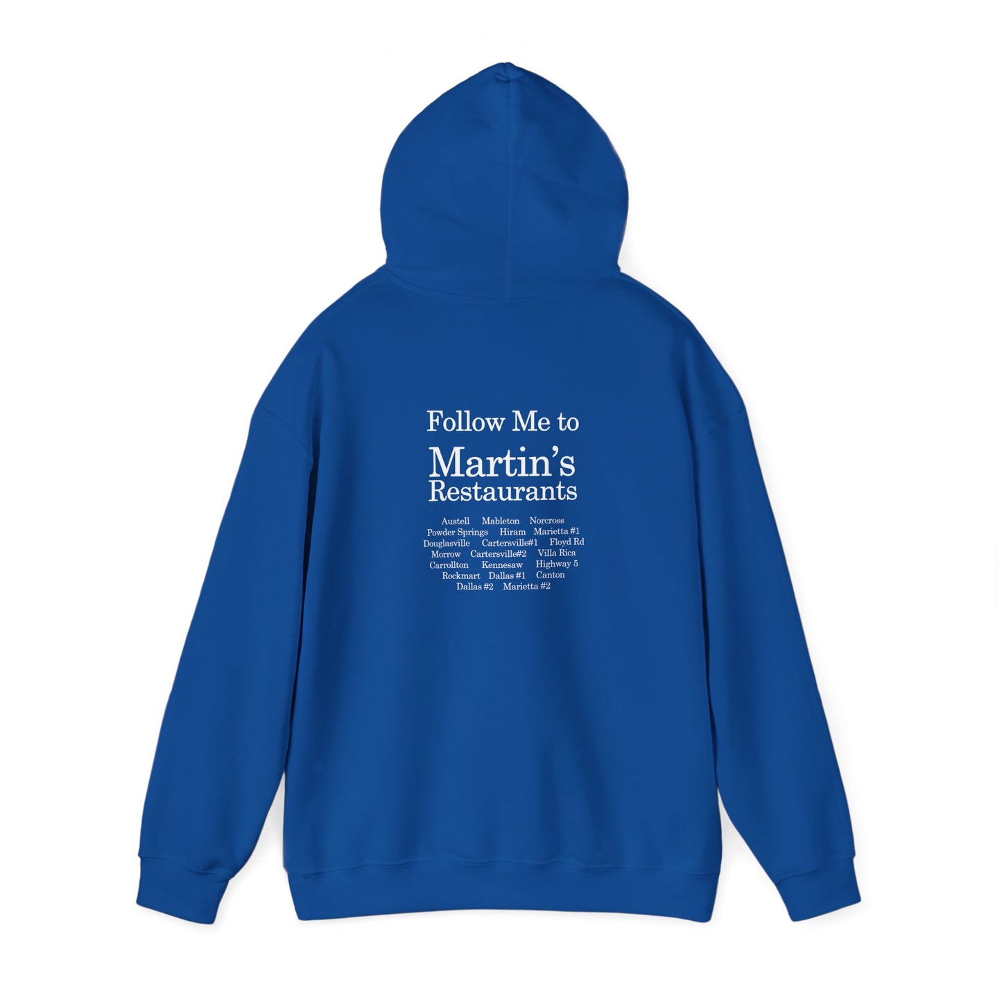 Follow me to Martin's Unisex Heavy Blend™ Hooded Sweatshirt