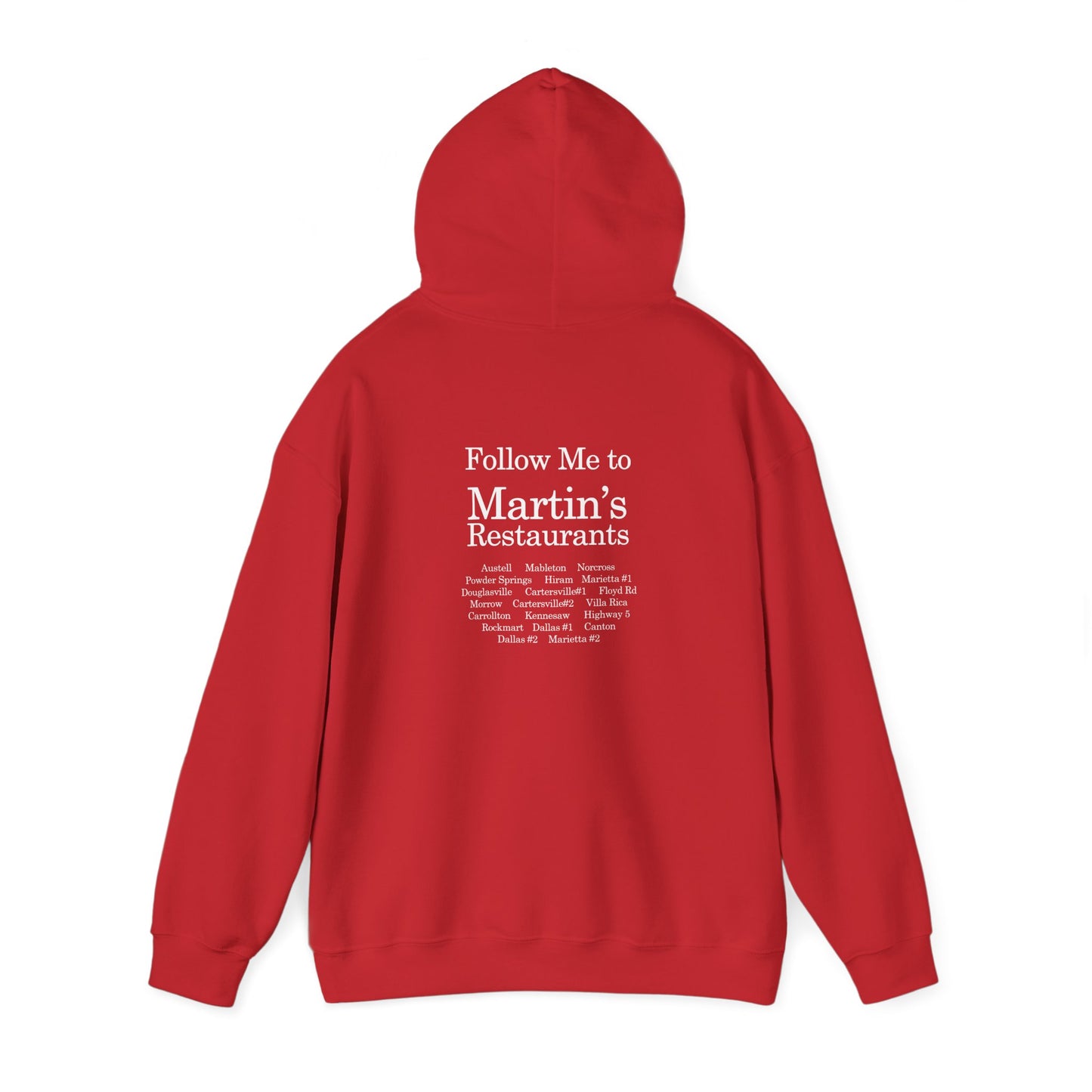 Follow me to Martin's Unisex Heavy Blend™ Hooded Sweatshirt