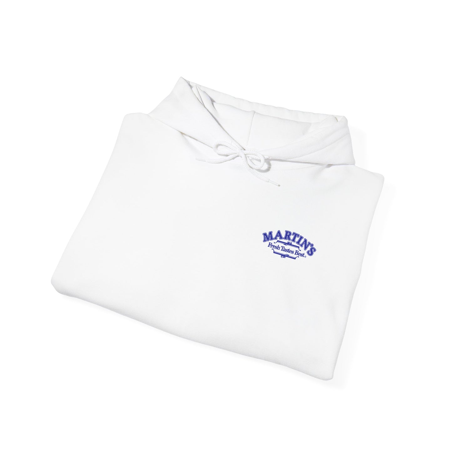 Martin's Blue Logo Unisex Heavy Blend™ Hooded Sweatshirt