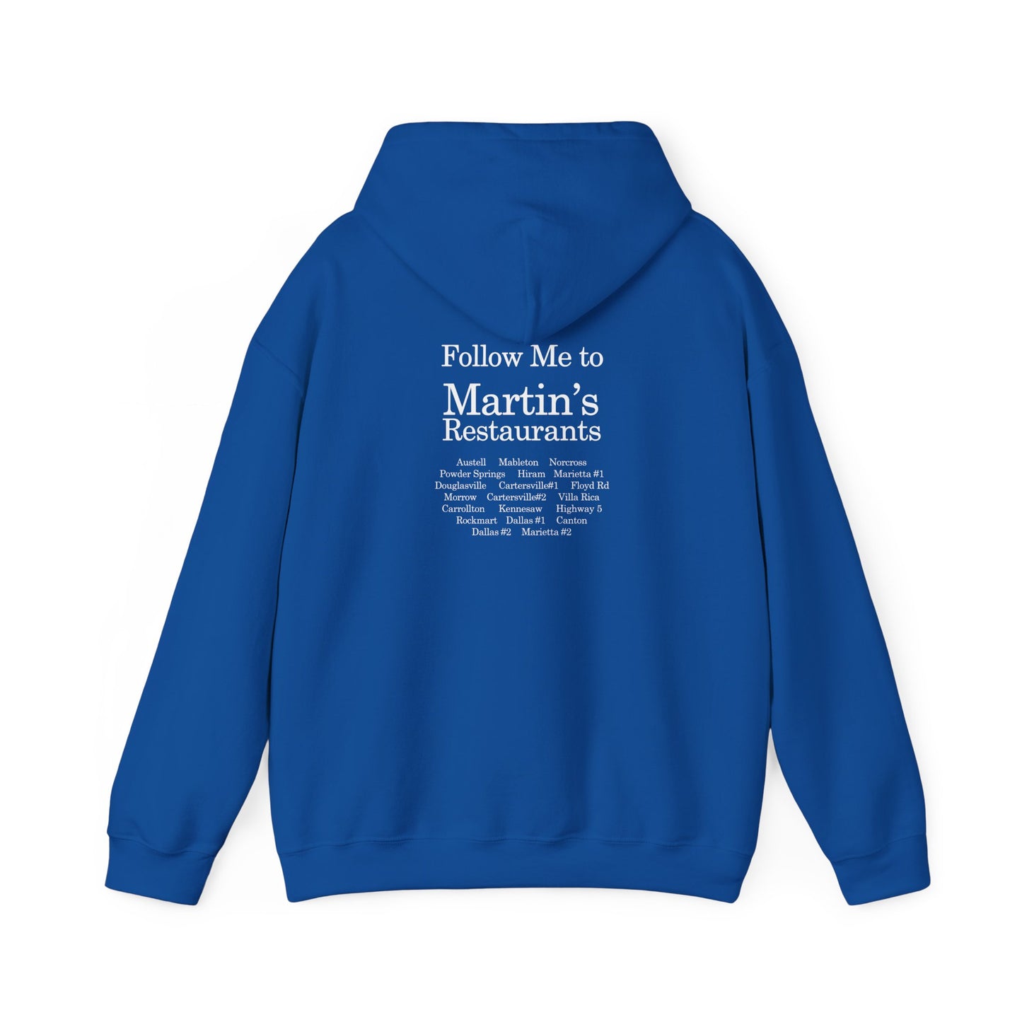 Follow me to Martin's Unisex Heavy Blend™ Hooded Sweatshirt