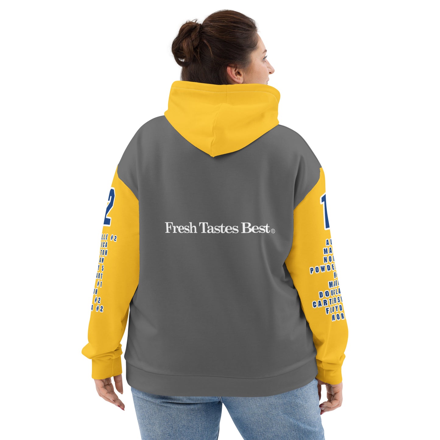 The Burger Boy Homecoming Hoodie - Yellow Trim
