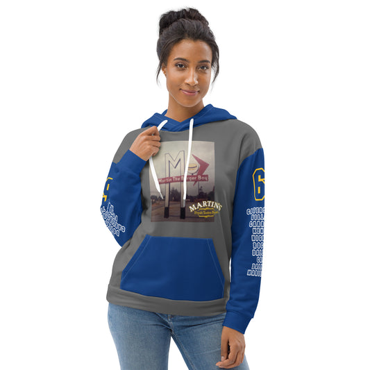 The Burger Boy Homecoming Hoodie - Royal Trim