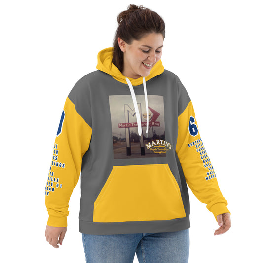 The Burger Boy Homecoming Hoodie - Yellow Trim