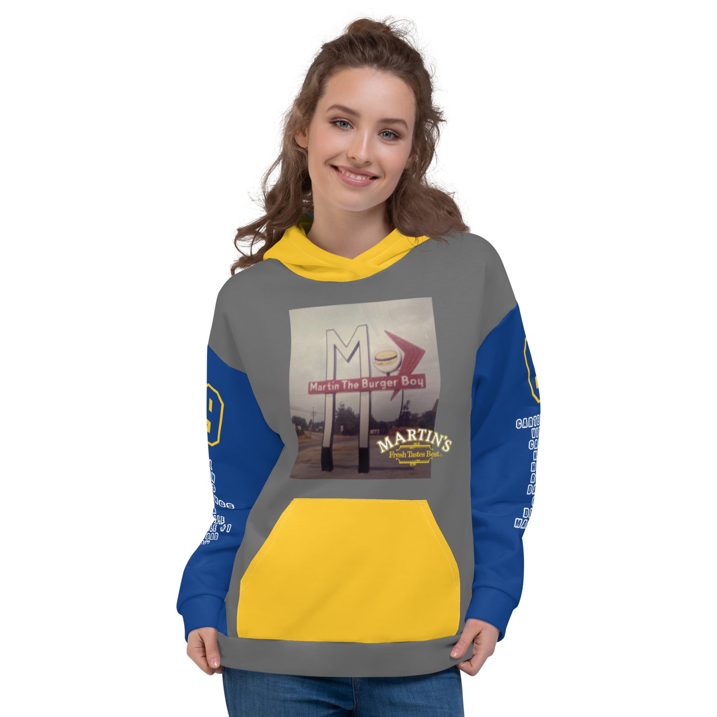 The Burger Boy Homecoming Hoodie - Mixed Trim