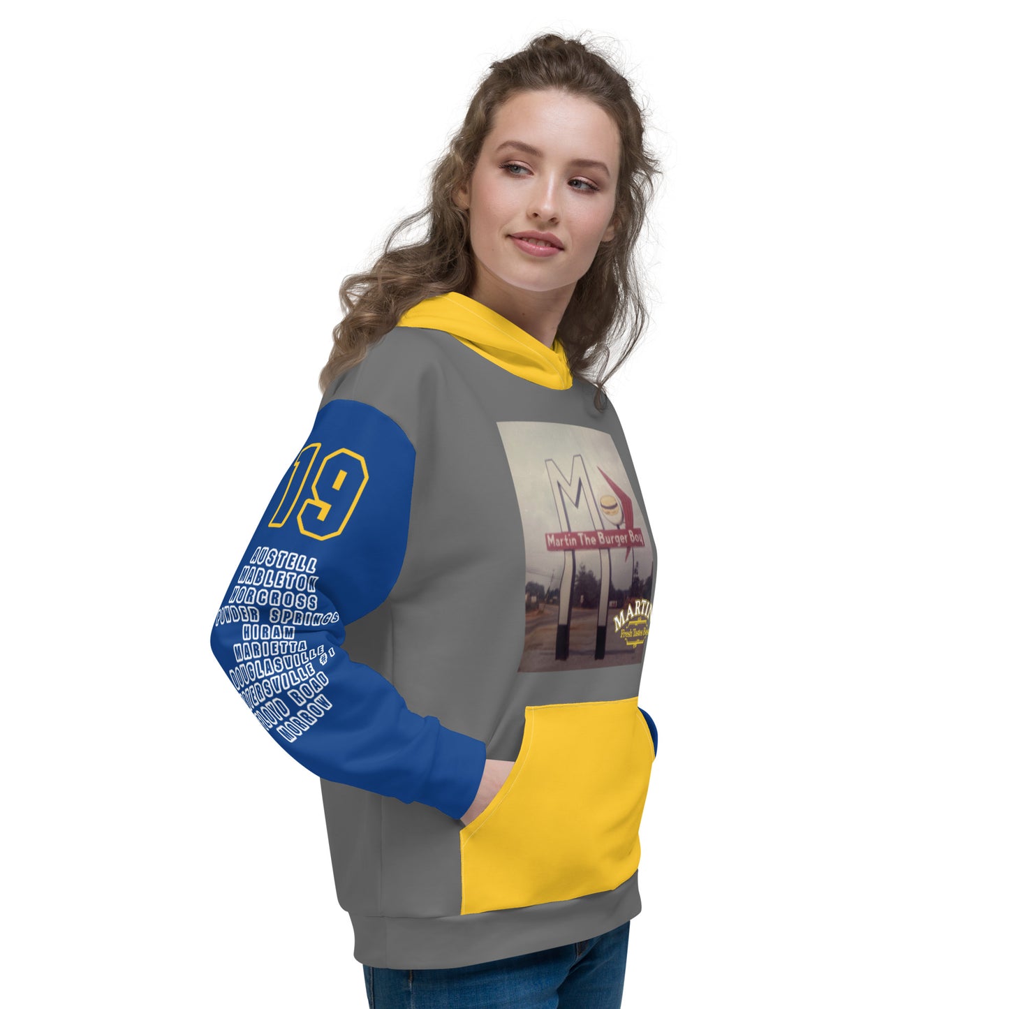 The Burger Boy Homecoming Hoodie - Mixed Trim