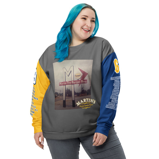 The Burger Boy Homecoming Sweatshirt Grey