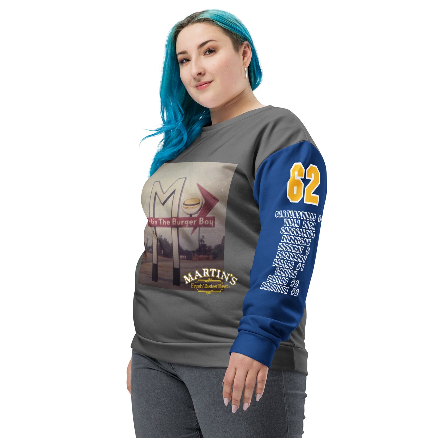 The Burger Boy Homecoming Sweatshirt Grey