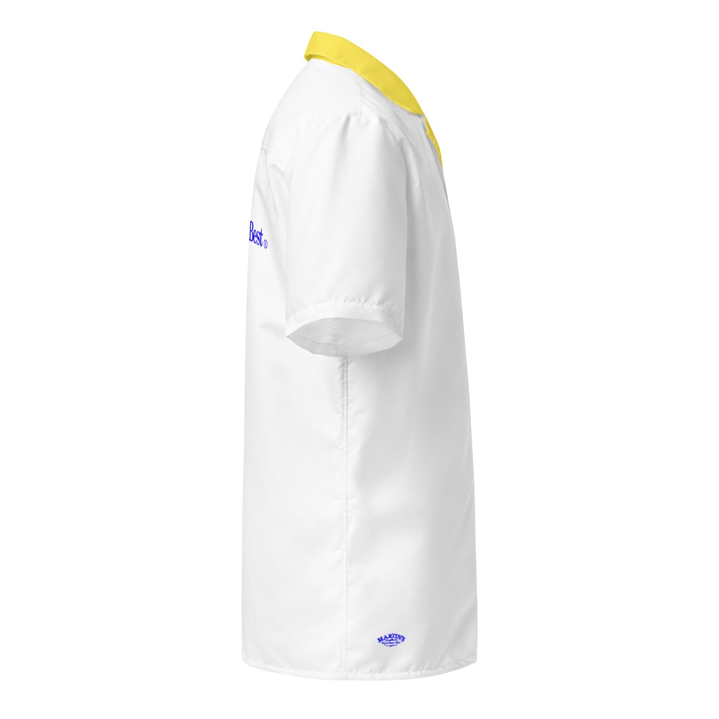 White 1962 Fresh Tastes Best Martin's Slogan Unisex Button Down Shirt