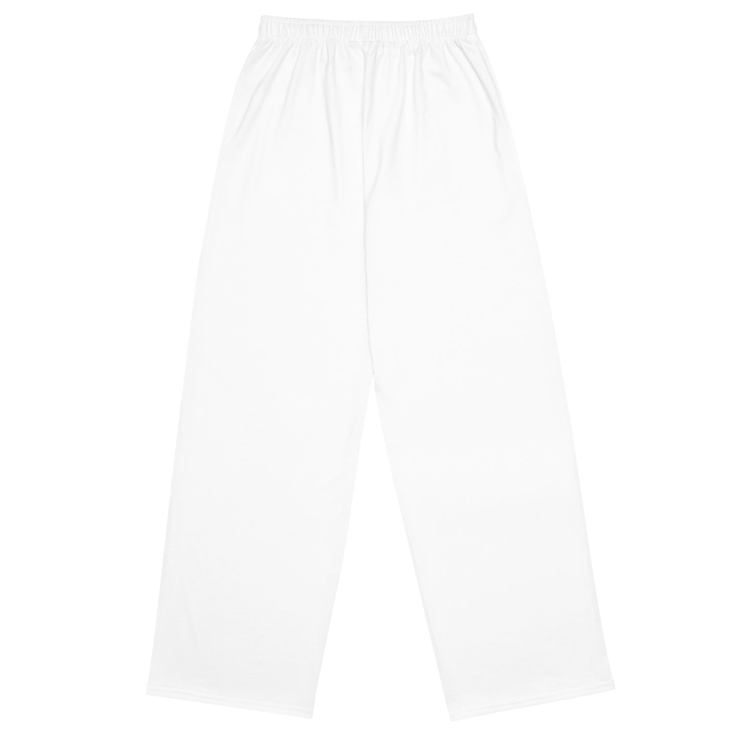 White Fresh Tastes Best Martin's Slogan Unisex Wide-leg Pants