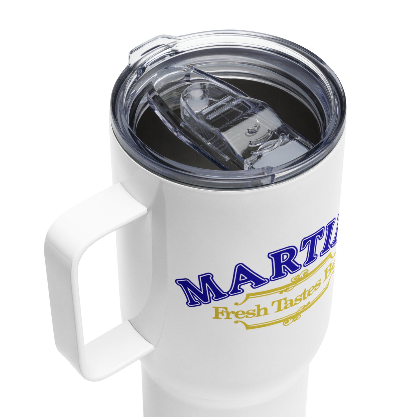 Logo Travel Mug with Handle