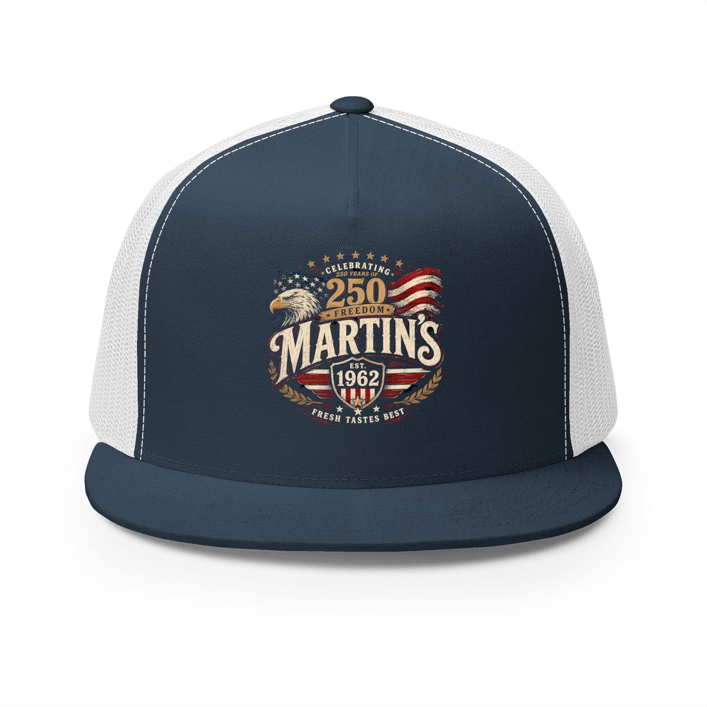 4th of July 5 Panel Trucker Cap