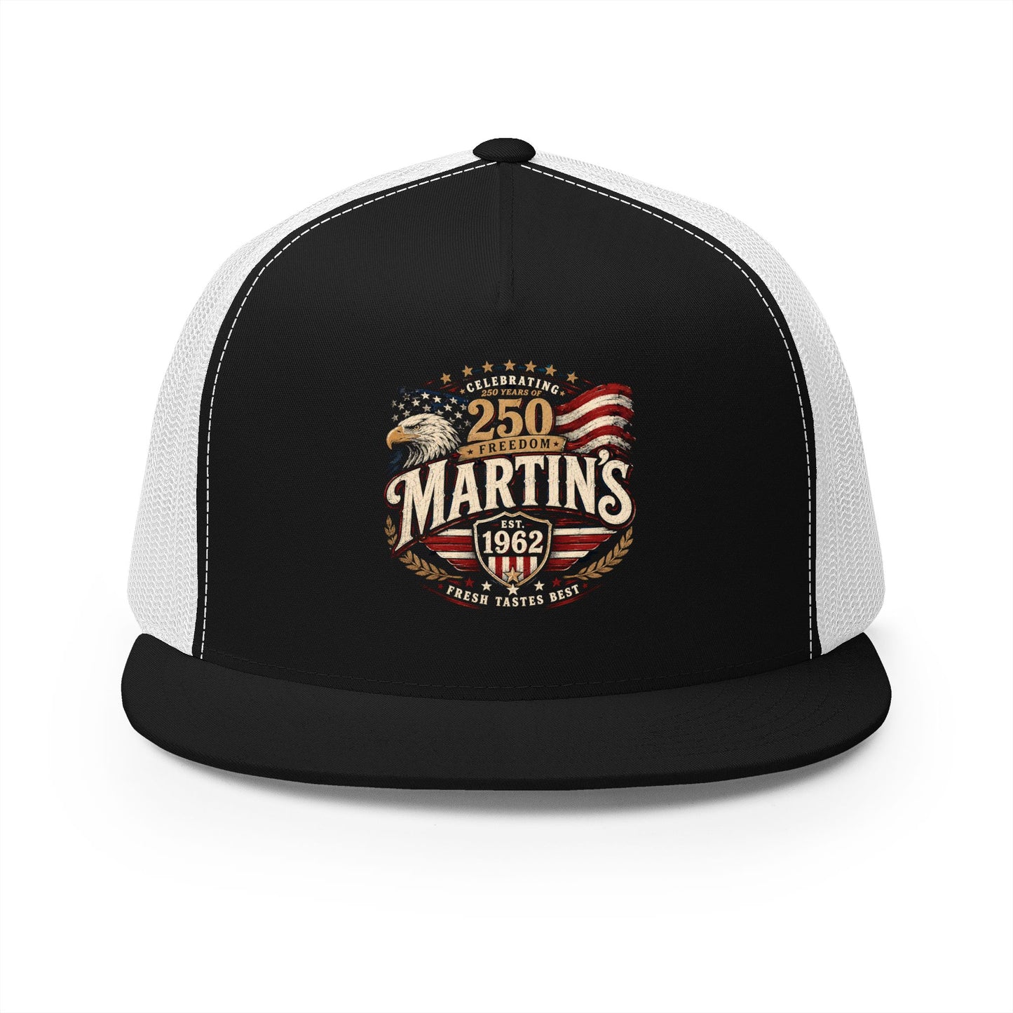 4th of July 5 Panel Trucker Cap