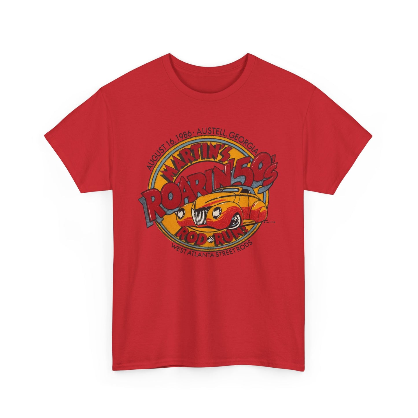 Martin's Roarin 50's Rod Run T-Shirt