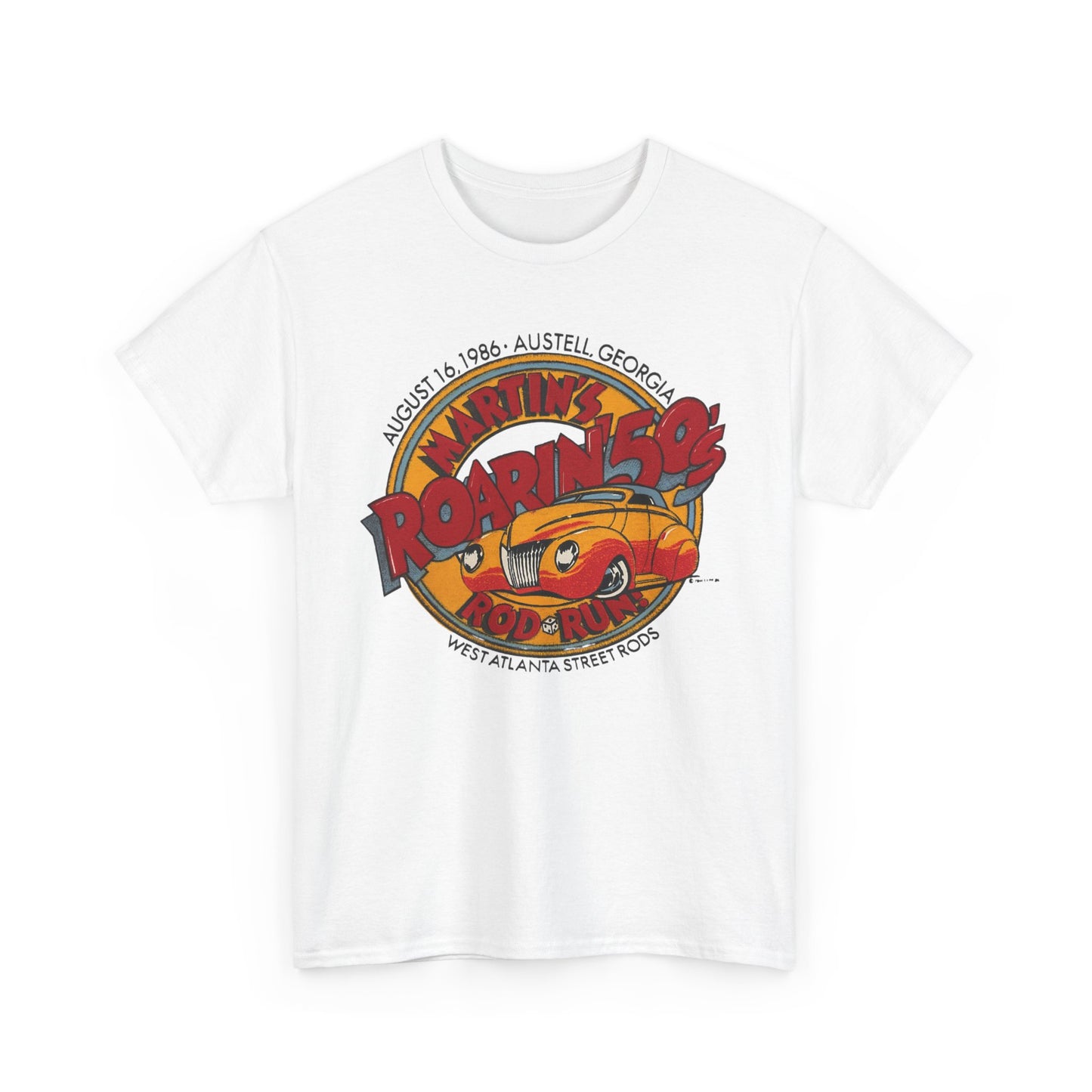 Martin's Roarin 50's Rod Run T-Shirt