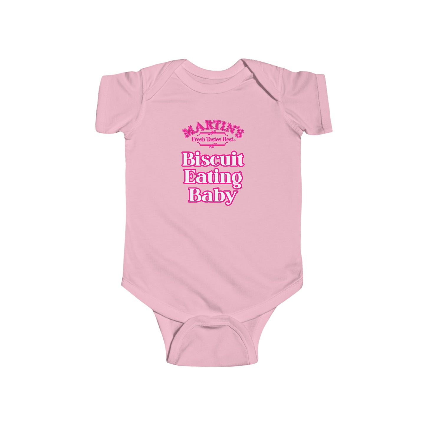 Martin's Biscuit Biting Baby Onesie