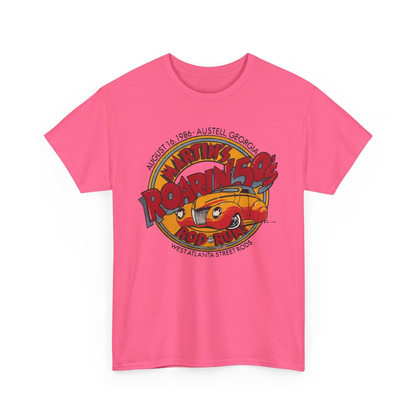 Martin's Roarin 50's Rod Run T-Shirt