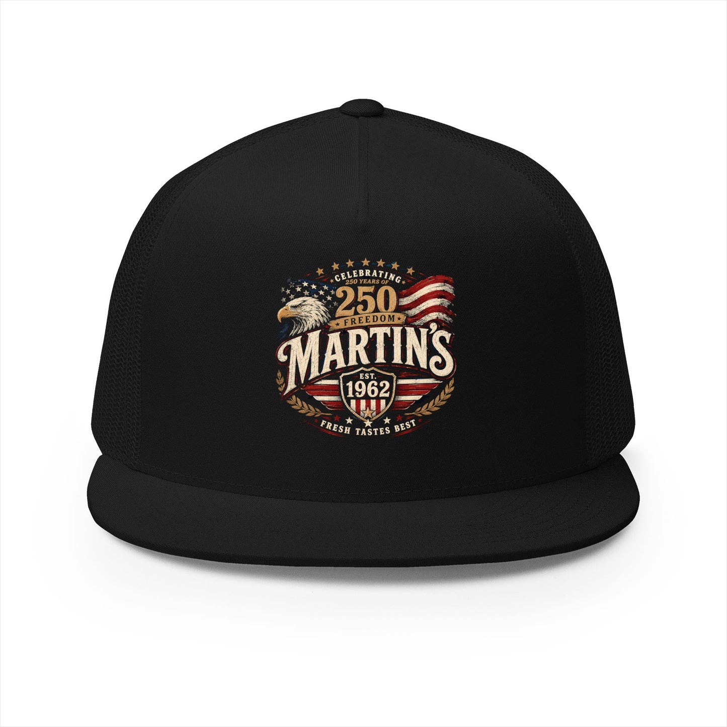 4th of July 5 Panel Trucker Cap