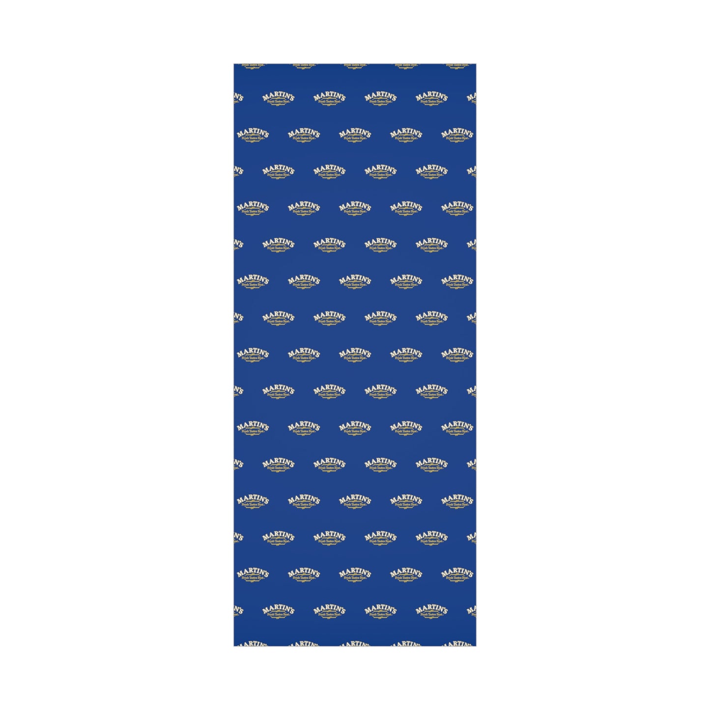 Blue Martin's Logo Gift Wrapping Paper