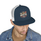 4th of July 5 Panel Trucker Cap