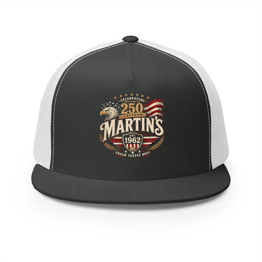 4th of July 5 Panel Trucker Cap