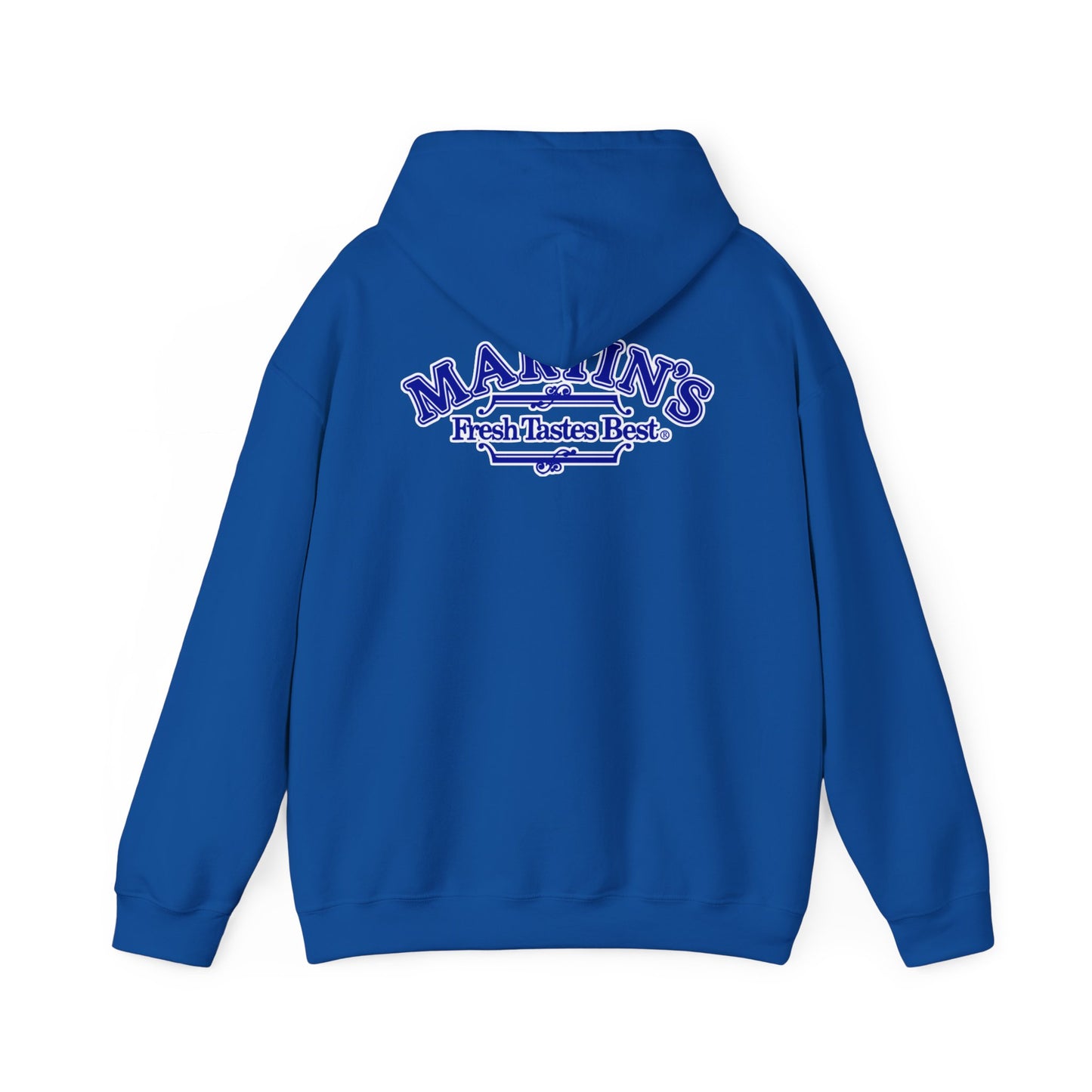 Martin's Blue Logo Unisex Heavy Blend™ Hooded Sweatshirt