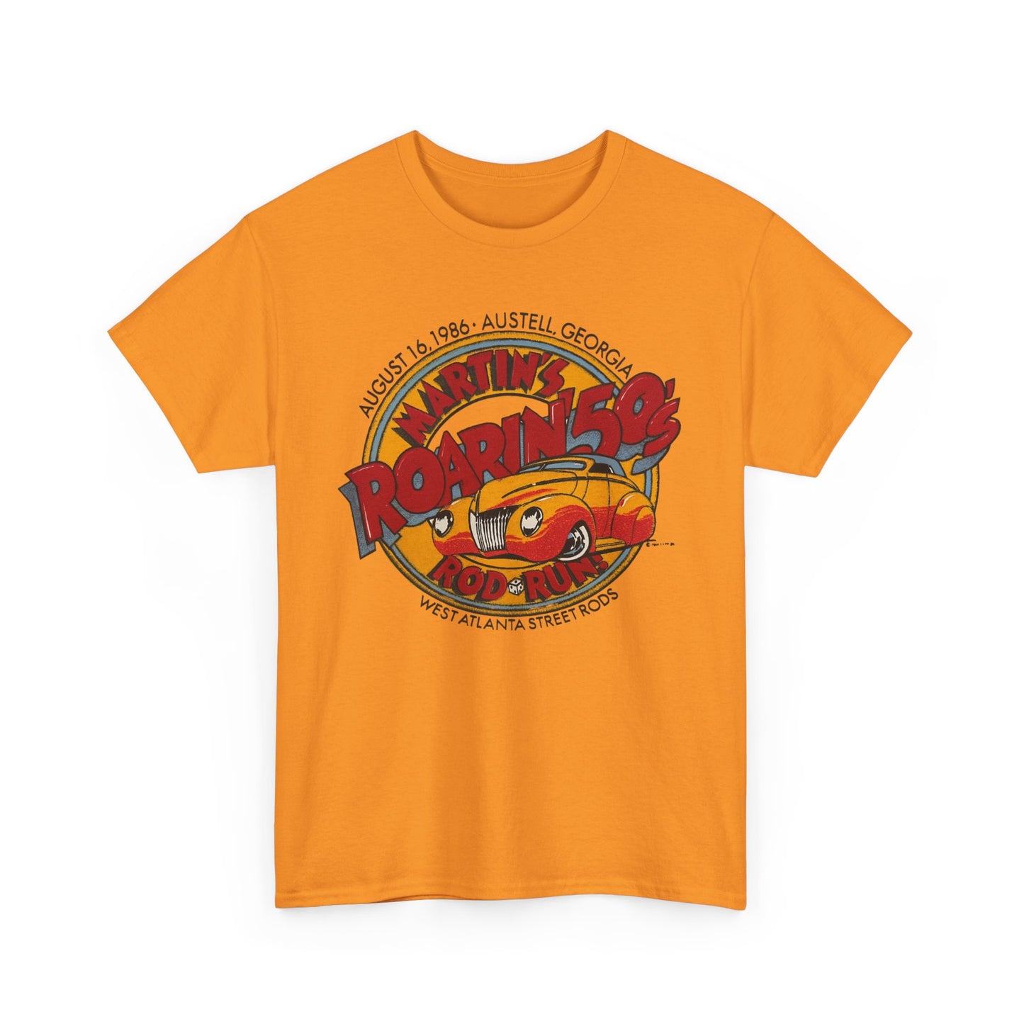 Martin's Roarin 50's Rod Run T-Shirt