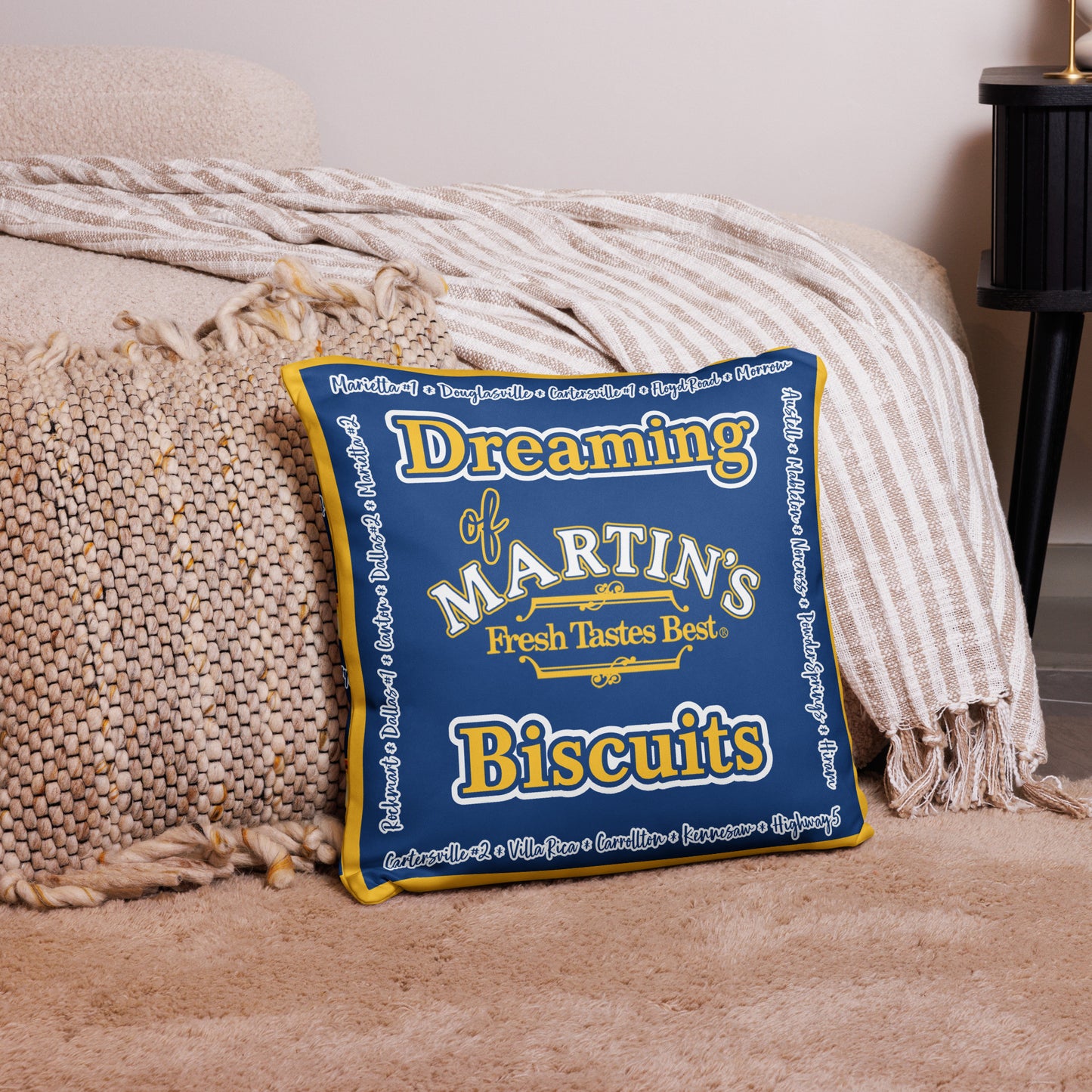 Dreaming of Martin's Biscuits Pillow - Ham, Egg & Cheese