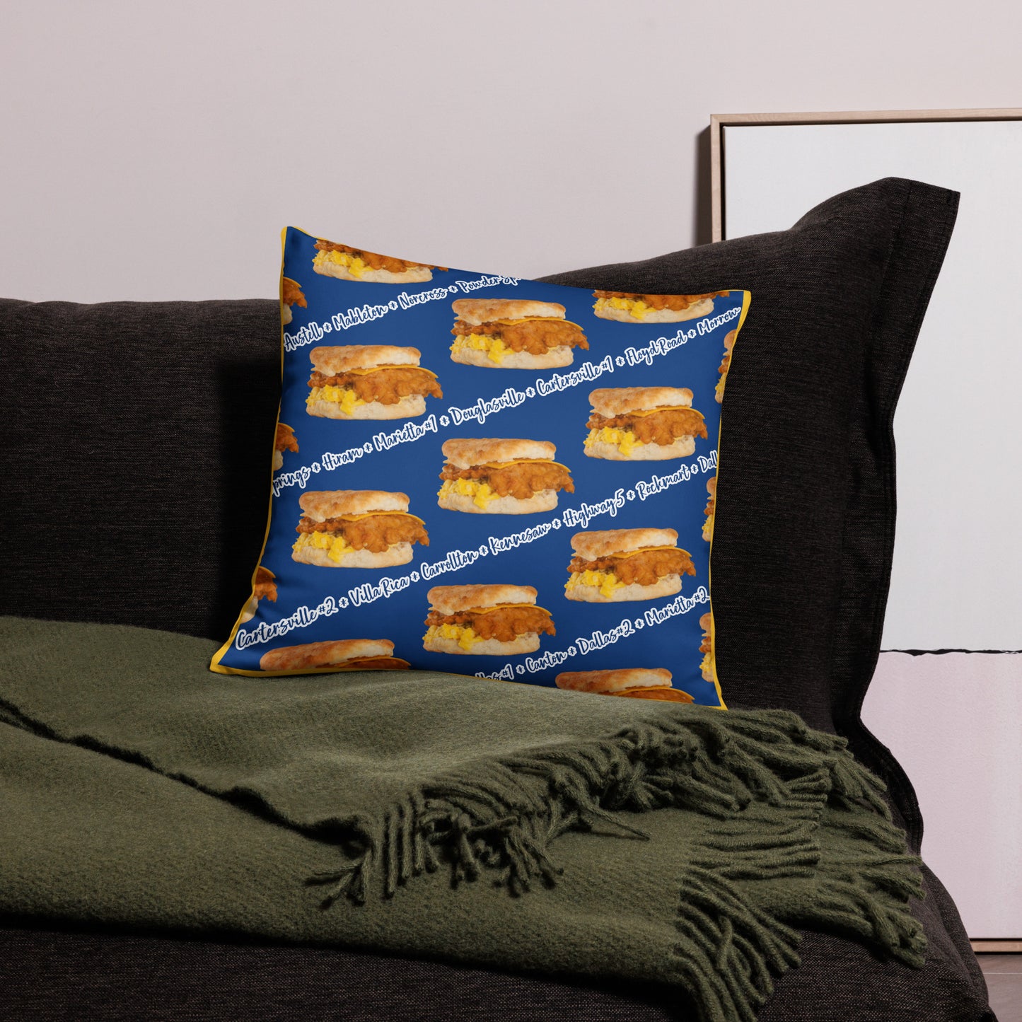 Dreaming of Martin's Biscuits Pillow - Chicken, Egg & Cheese