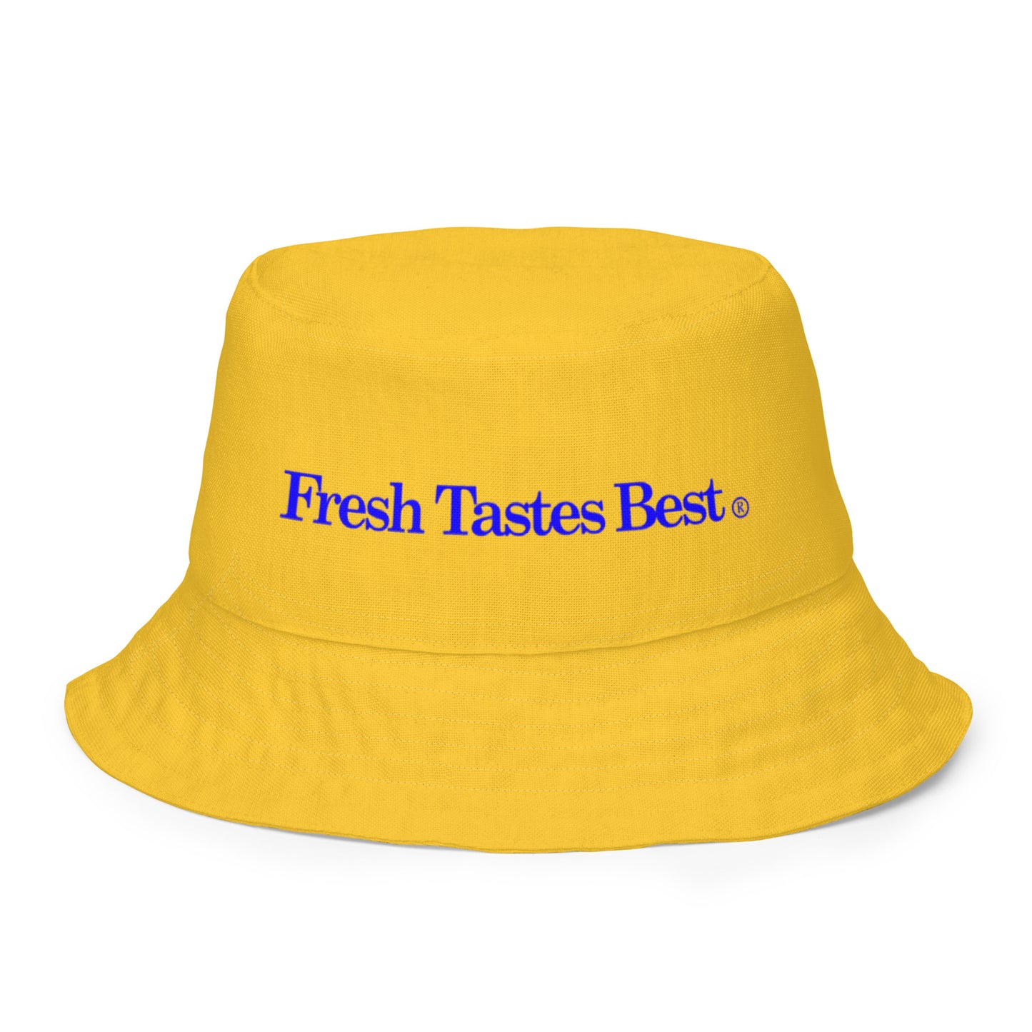 Fresh Tastes Best Logo Reversible Bucket Hat