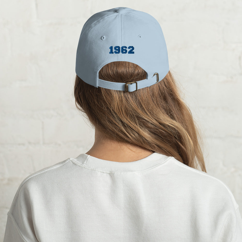 Logo Dad Hat - Blue Embroidery